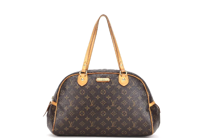 Louis Vuitton Speedy bags in monogram canvas for a classic lookLOUIS VUITTON M95565 MONTORGUEI (AR3068) PM SIZE, MONOGRAM CANVAS, NO DUST COVER