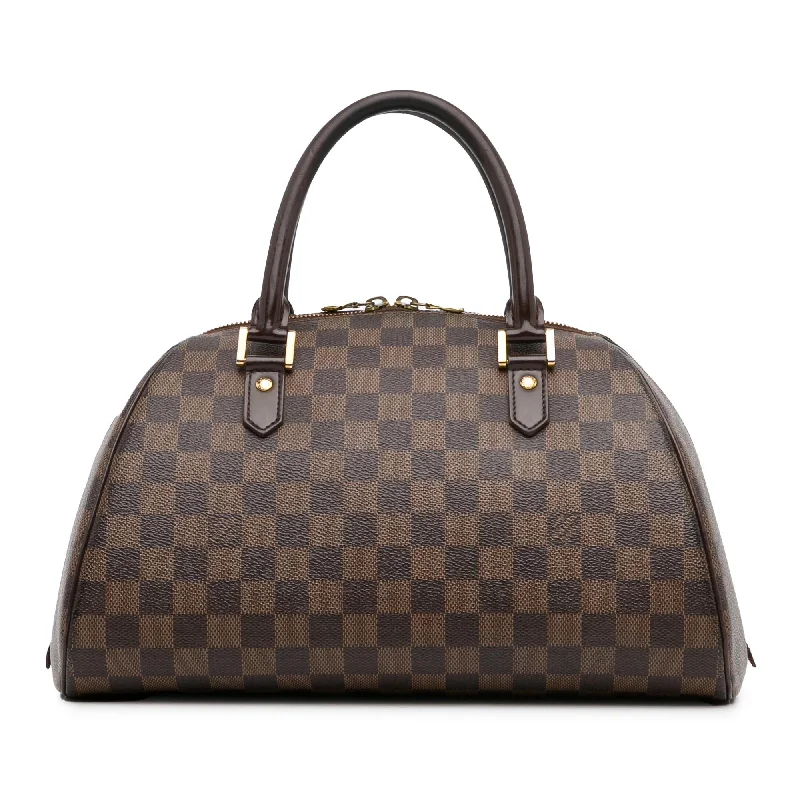 Louis Vuitton Twist bags with a contrast - colored interior for visual interestLouis Vuitton Damier Ebene Ribera MM (sv7iqT)