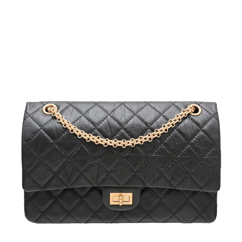 Chanel Vintage Inspired Handbag for Retro LoversChanel Black Aged Reissue Double Bag