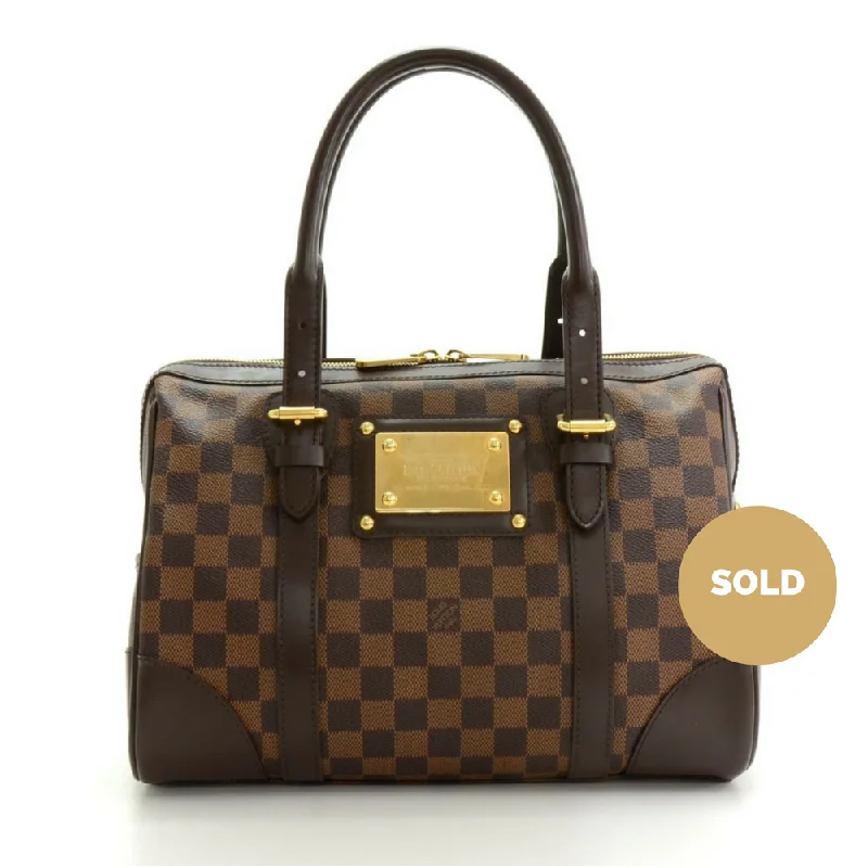 Louis Vuitton tote bags with a printed LV logo on the front for brand visibilityBerkeley Handbag