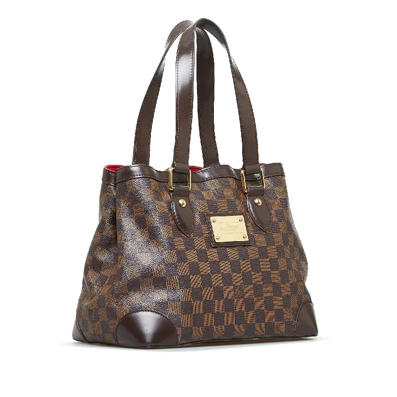 Ladies Louis Vuitton Capucines bags with a detachable shoulder strapLouis Vuitton Damier Ebene Hampstead PM (Fdlyjp)