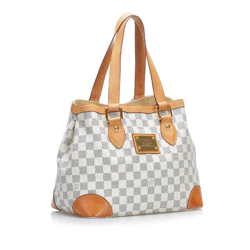 Louis Vuitton Twist bags with a contrast - colored interior for visual interestLouis Vuitton Damier Azur Hampstead PM (SHG-1sdDw7)