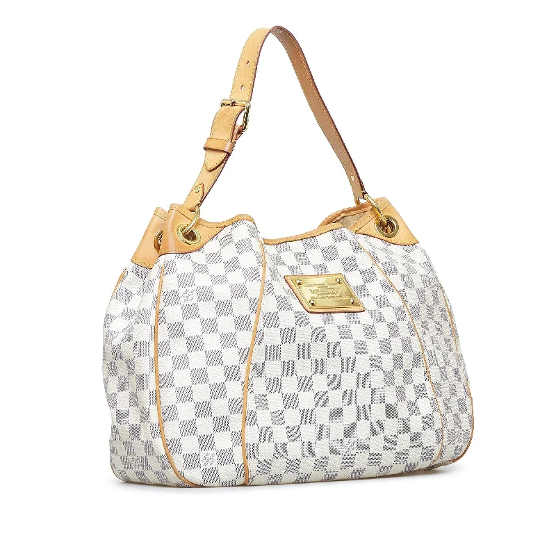 Louis Vuitton bags with a magnetic snap closure for easy accessLouis Vuitton Damier Azur Galliera PM (SHG-bKjFXd)