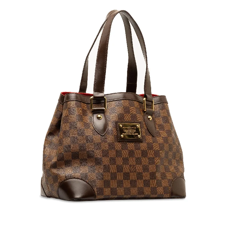 Louis Vuitton bags with a zip - around closure for enhanced securityLouis Vuitton Damier Ebene Hampstead PM (odKaGv)