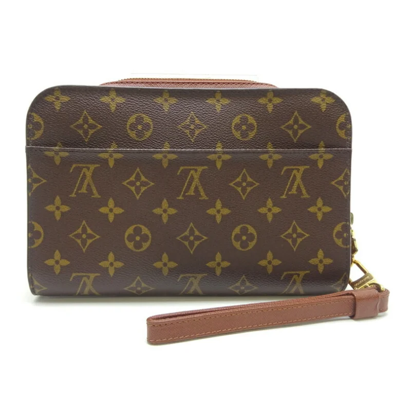 Louis Vuitton backpacks with a sleek, minimalist design for styleLOUIS VUITTON Orsay Men's Second Bag M51790 Monogram Ebene [Brown]