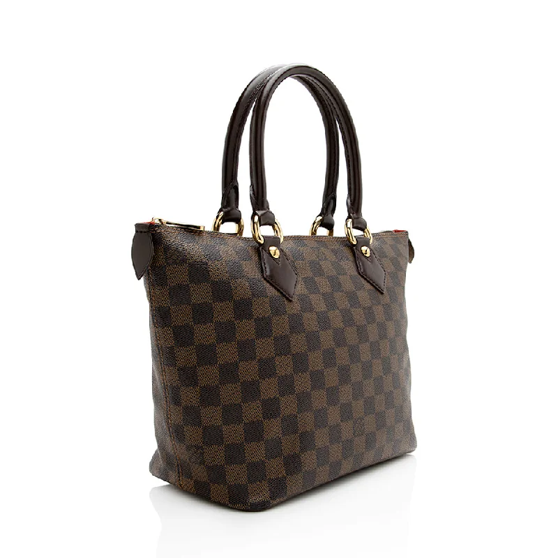 Louis Vuitton Speedy bags in monogram canvas for a classic lookLouis Vuitton Damier Ebene Saleya PM Tote (22062)