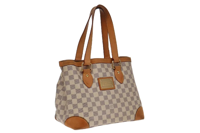 Louis Vuitton Alma bags featuring the signature top - handle designLouis Vuitton Damier Azur Hampstead PM MI0076