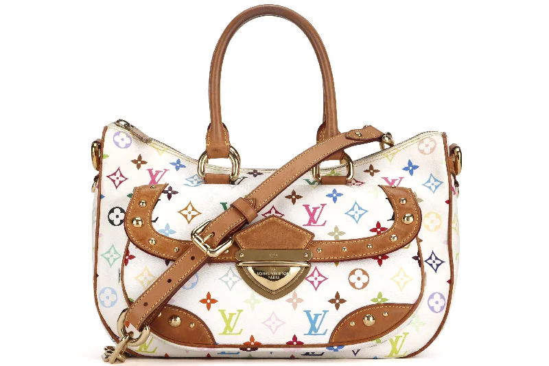 Louis Vuitton bags with a front - flap pocket for quick - access itemsLOUIS VUITTON TAKASHI MURAKAMI MULTICOLOR BAG, WITH STRAP & DUST COVER