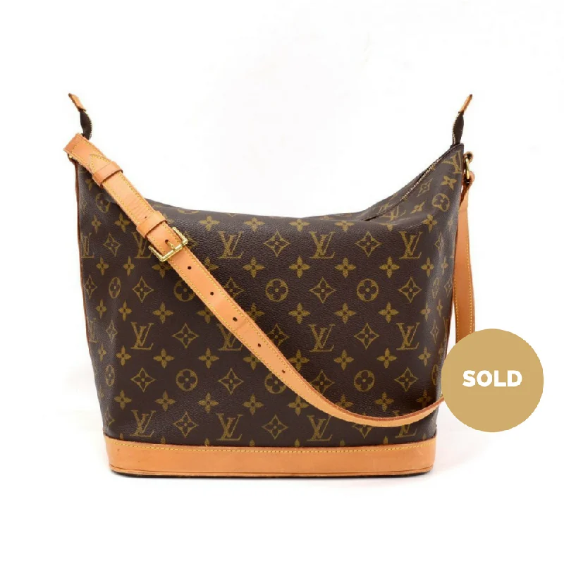 Ladies Louis Vuitton shoulder bags with a wide - width strap for comfortAmfar Monogram Canvas Shoulder Bag