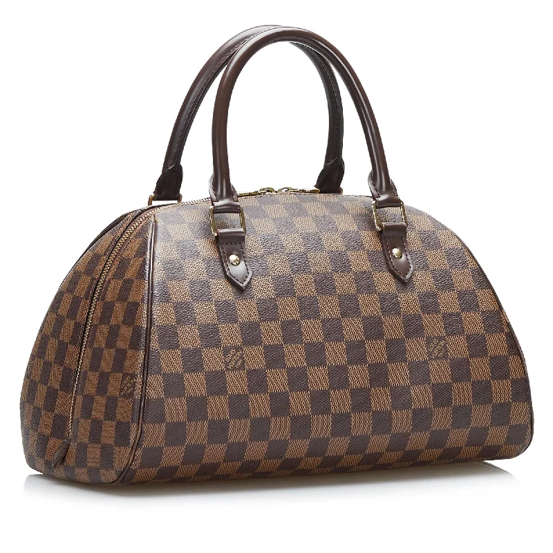 Louis Vuitton bags with a zippered interior pocket for better organizationLouis Vuitton Damier Ebene Ribera MM (GW2Itx)