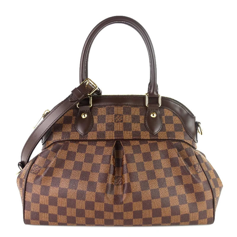 Louis Vuitton Twist bags with a snakeskin - effect panel for a bold lookTrevi PM Damier Ebene Canvas Bag