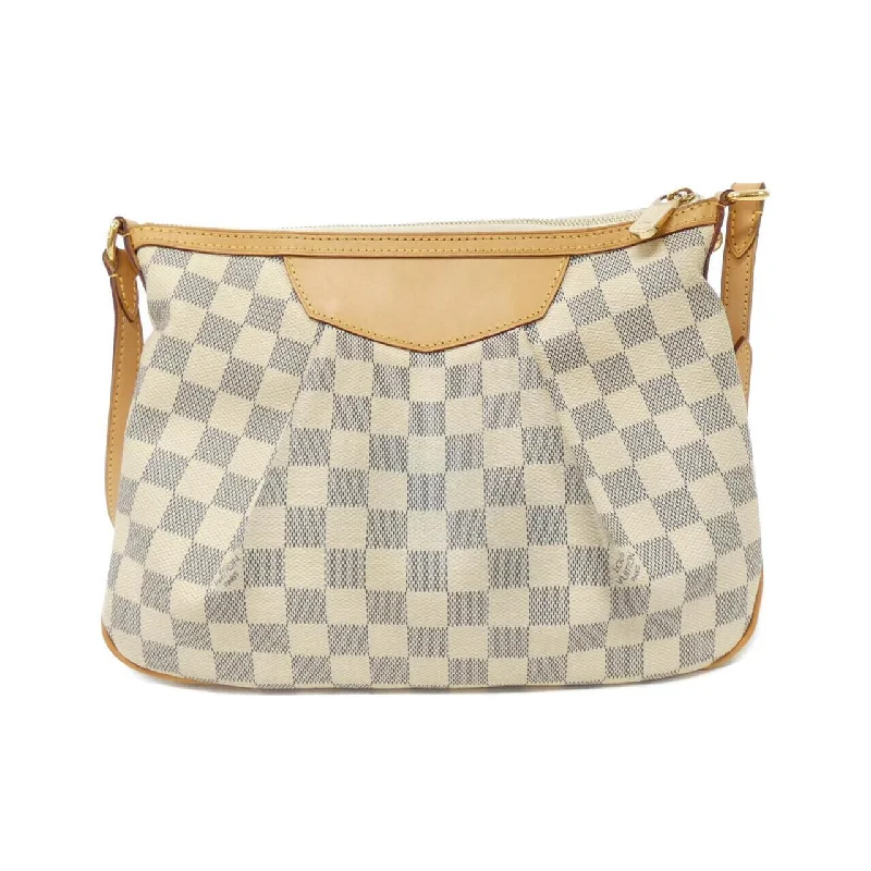 Louis Vuitton bags with a magnetic snap closure for easy accessLouis Vuitton Damier Azul Siracusa