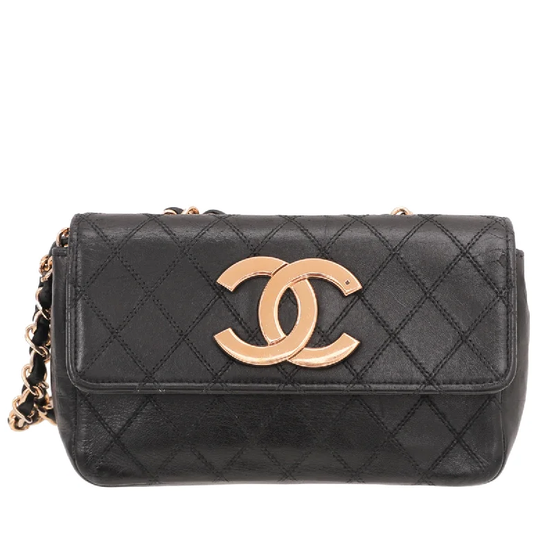 Chanel New Arrival Handbag with Gold HardwareChanel Black CC Vintage Flap Bag