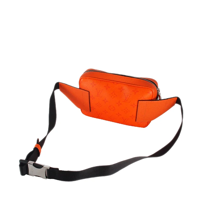 Louis Vuitton tote bags with a spacious interior and multiple pocketsLouis Vuitton Outdoor BumBag Orange Monogram Taïgarama