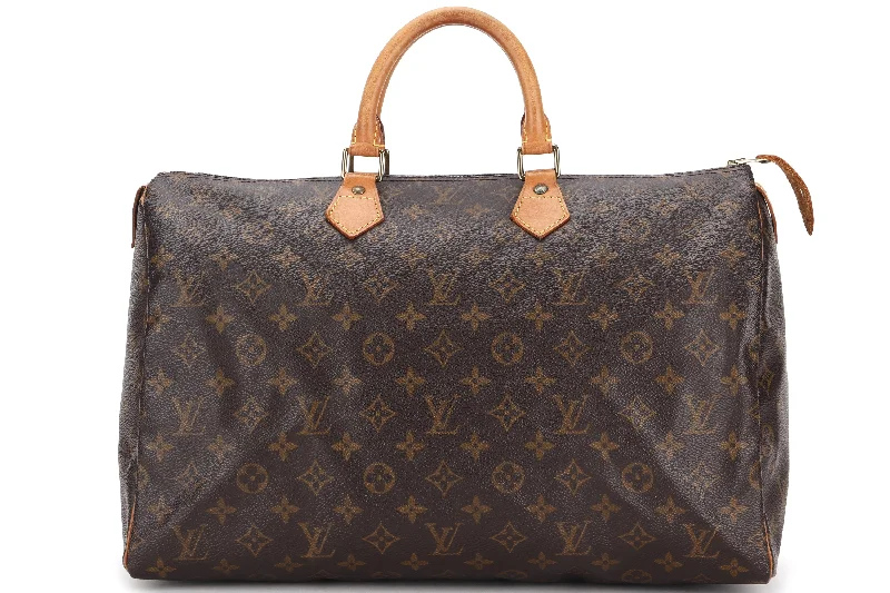 Louis Vuitton Neverfull bags with large capacity for everyday essentialsLOUIS VUITTON M51522 SPEEDY 40CM (SP0944) MONOGRAM CANVAS, NO DUST COVER