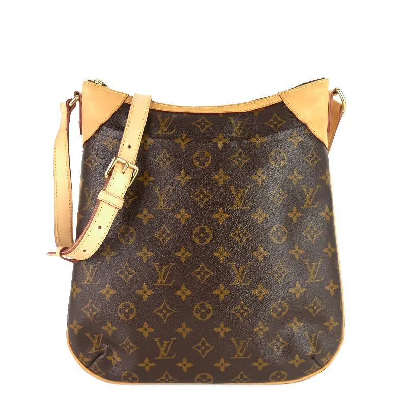 Louis Vuitton Capucines bags with smooth calfskin leather for luxuryOdeon MM Monogram Canvas Bag