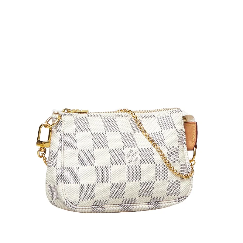 Louis Vuitton Capucines bags with smooth calfskin leather for luxuryLouis Vuitton Damier Azur Mini Pochette Accessoires (SHG-1sdvQ6)