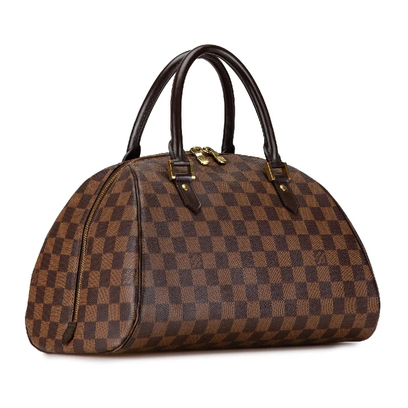 Louis Vuitton Twist bags with a crystal - embellished LV - turnlockLouis Vuitton Damier Ebene Ribera MM (Mtz0a7)