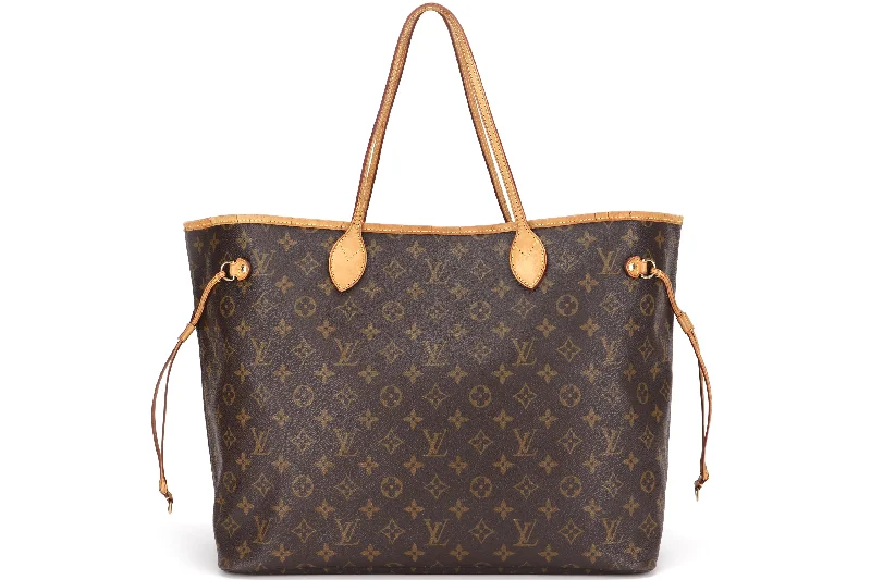 Louis Vuitton crossbody bags in a bold red color for a statementLOUIS VUITTON NEVERFULL (SP4058) GM MONOGRAM CANVAS, NO DUST COVER & BOX