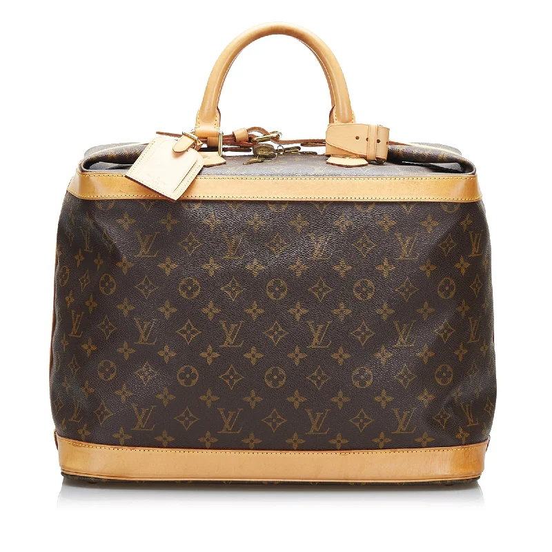 Louis Vuitton handbags with a patent - leather finish for a shiny lookLouis Vuitton Cruiser 40 Monogram Canvas