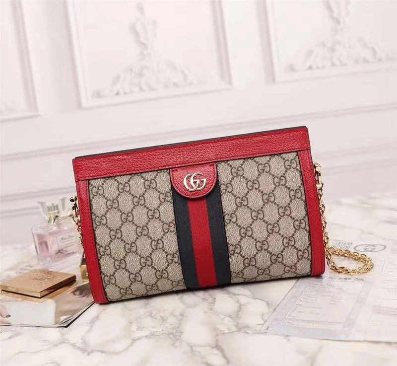 Women Gucci bags with a front - flap pocket for quick - access itemsBC - GUCCI BAG - 449