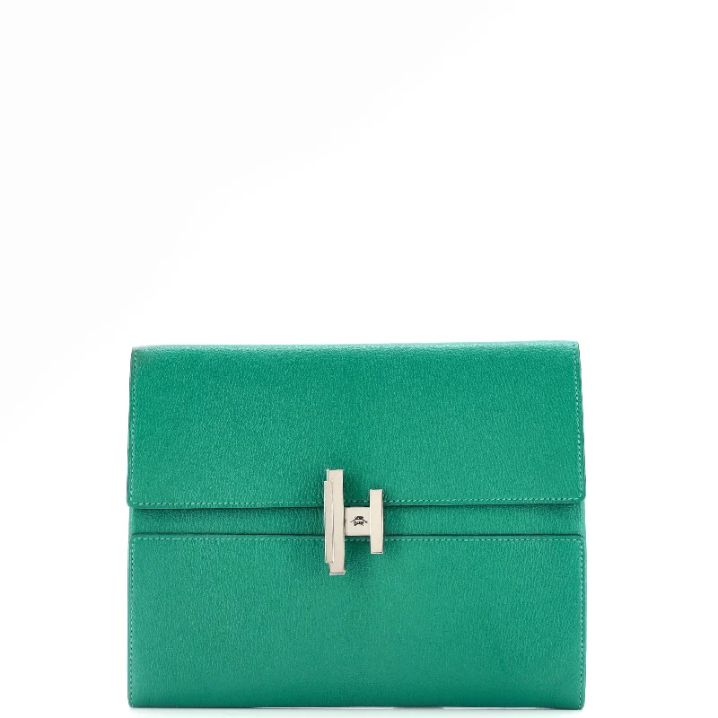 Iconic Hermes Birkin Bags in Rare Leather VarietiesCinhetic Clutch Chevre Mysore