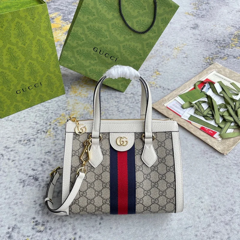 Women Gucci crossbody bags with a woven leather strapWF - Gucci Bags - 1809