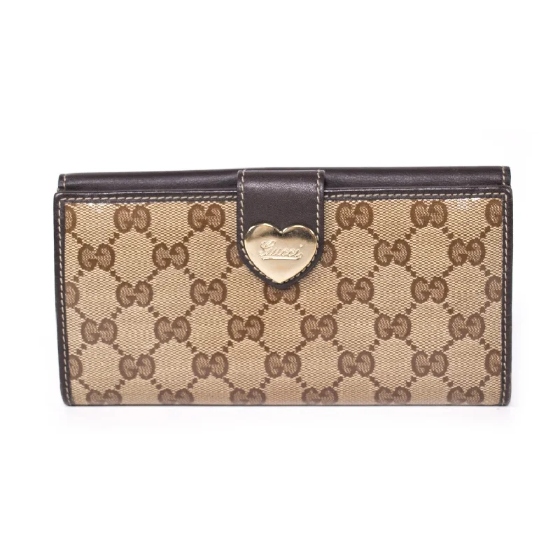 Women Gucci bags with a front - zip pocket for small itemsGucci GG Guccissima Patent Wallet