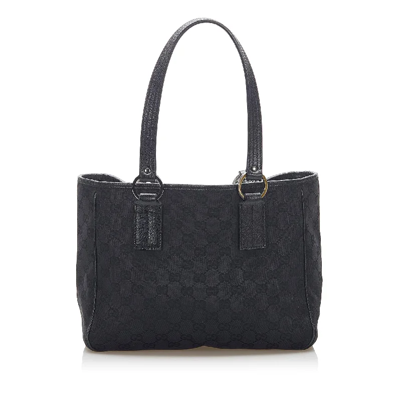 Ladies Gucci Dionysus bags with a detachable shoulder strapGucci GG Canvas Tote Bag (SHG-16498)