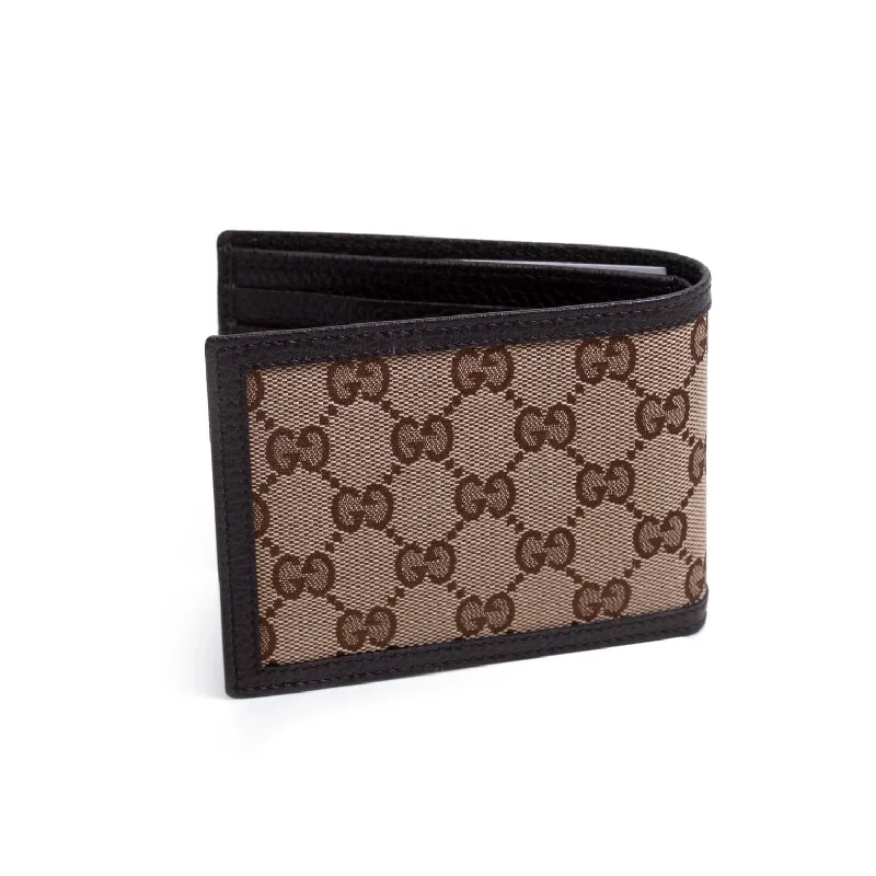 Women Gucci bags with a zippered interior pocketGucci GG Supreme Bi-Fold Wallet