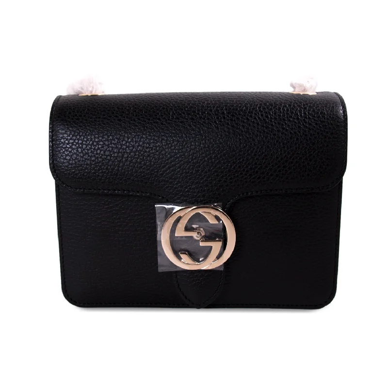 Gucci Dionysus bags for women with tiger - head claspsGucci GG Interlocking Small Leather Bag