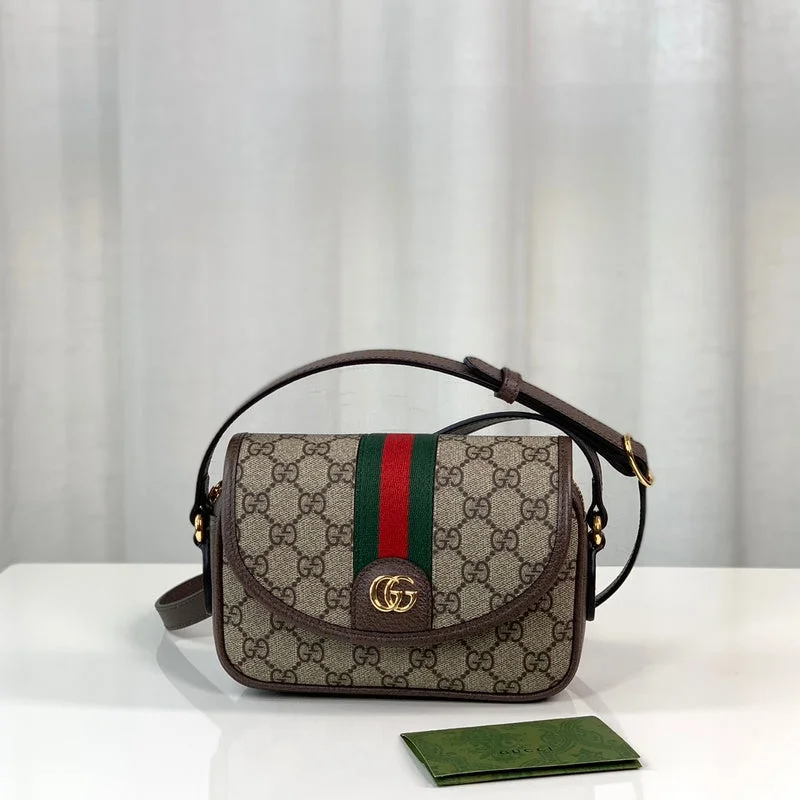 Women Gucci Sylvie bags with a leather - wrapped handleWF - Gucci Bags - 181