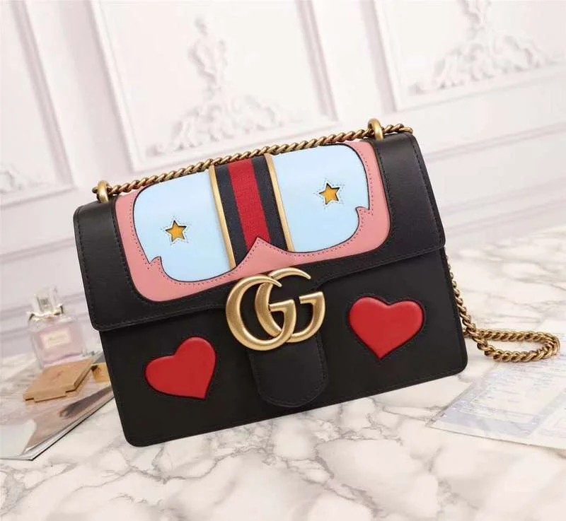 Women Gucci bags with a magnetic snap closure for easy accessBC - GUCCI BAG - 447