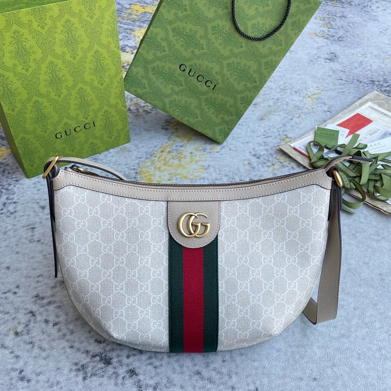 Women Gucci Sylvie bags with a crystal - embellished web stripeWF - Gucci Bags - 1820