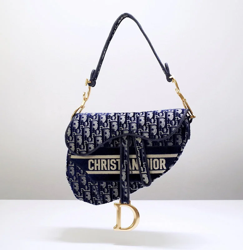 Christian Dior handbags with a snap - button closure and a decorative buckleChristian Dior Bags - 2128