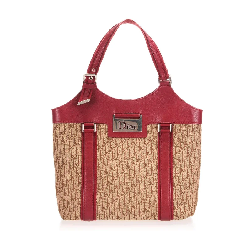 High - fashion Christian Dior bags with a geometric patternDior Oblique Canvas Dior Tote (12835)