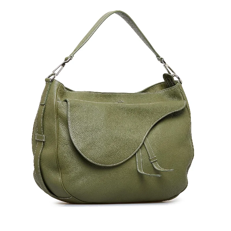 Christian Dior handbags with a back - pocket for quick storageDior Soft Saddle Hobo (tUv8ul)