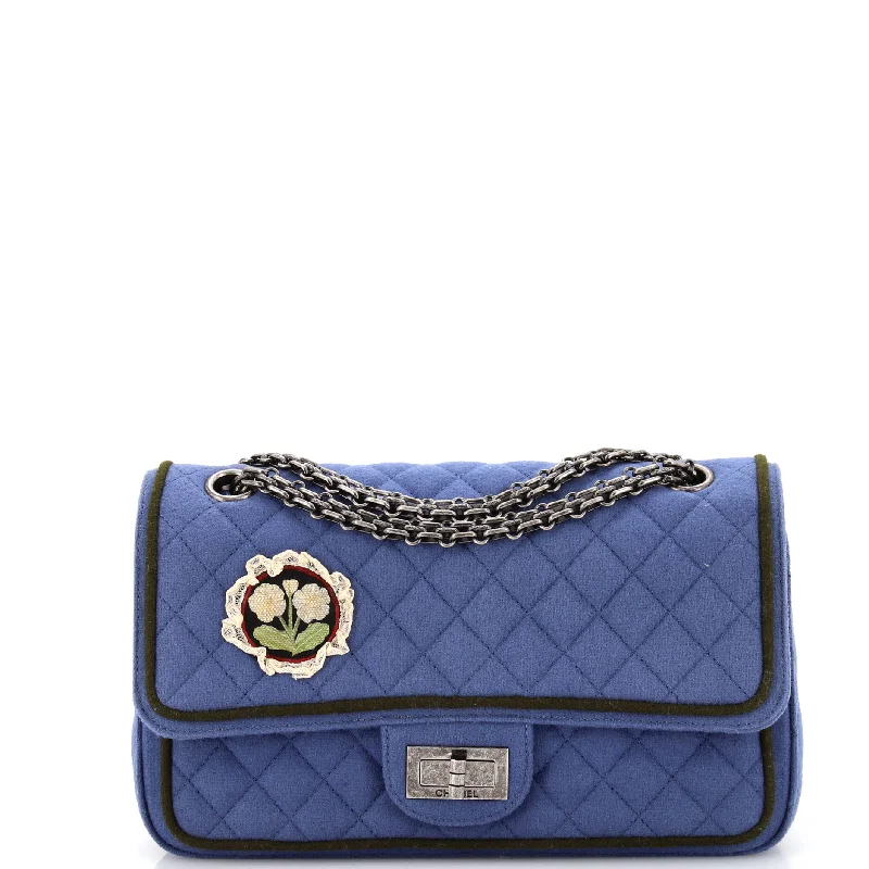 Christian Dior bags with a side - pocket for holding a water bottleParis-Salzburg Reissue 2.55 Flap Bag Quilted Wool 225