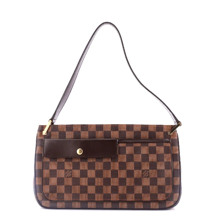 Luxury Christian Dior crossbody bags with a chain - link strapAubagne Bag Damier