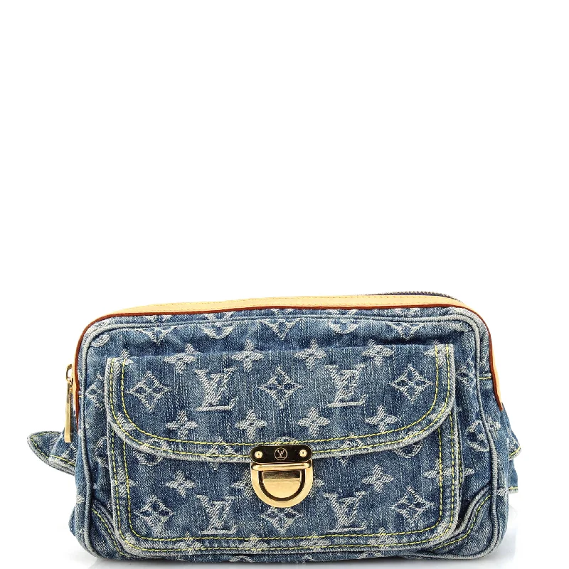 Christian Dior handbags with a back - pocket for quick storageBum Bag Denim