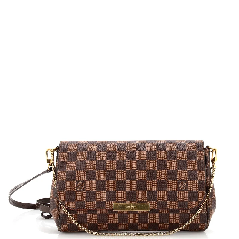 Christian Dior bags with a zip - top closure and multiple compartmentsFavorite Handbag Damier MM