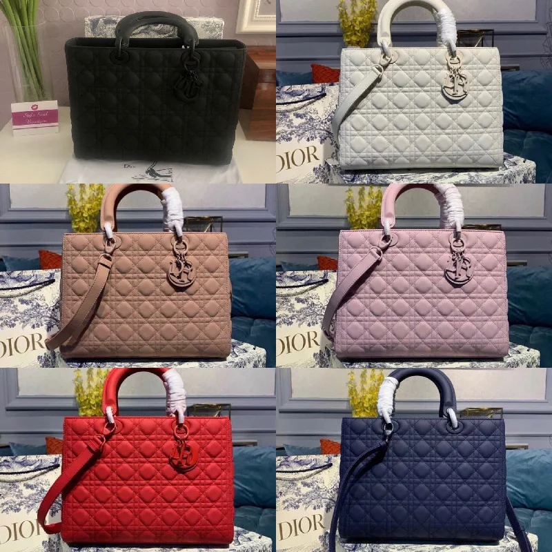 Christian Dior handbags with a removable shoulder strap for versatilityLady Dior Ultra Matte