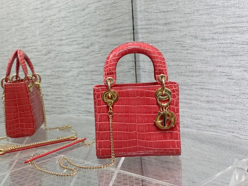 Christian Dior handbags with a detachable mirror for on - the - go touch - upsWF - Dior Bags - 471